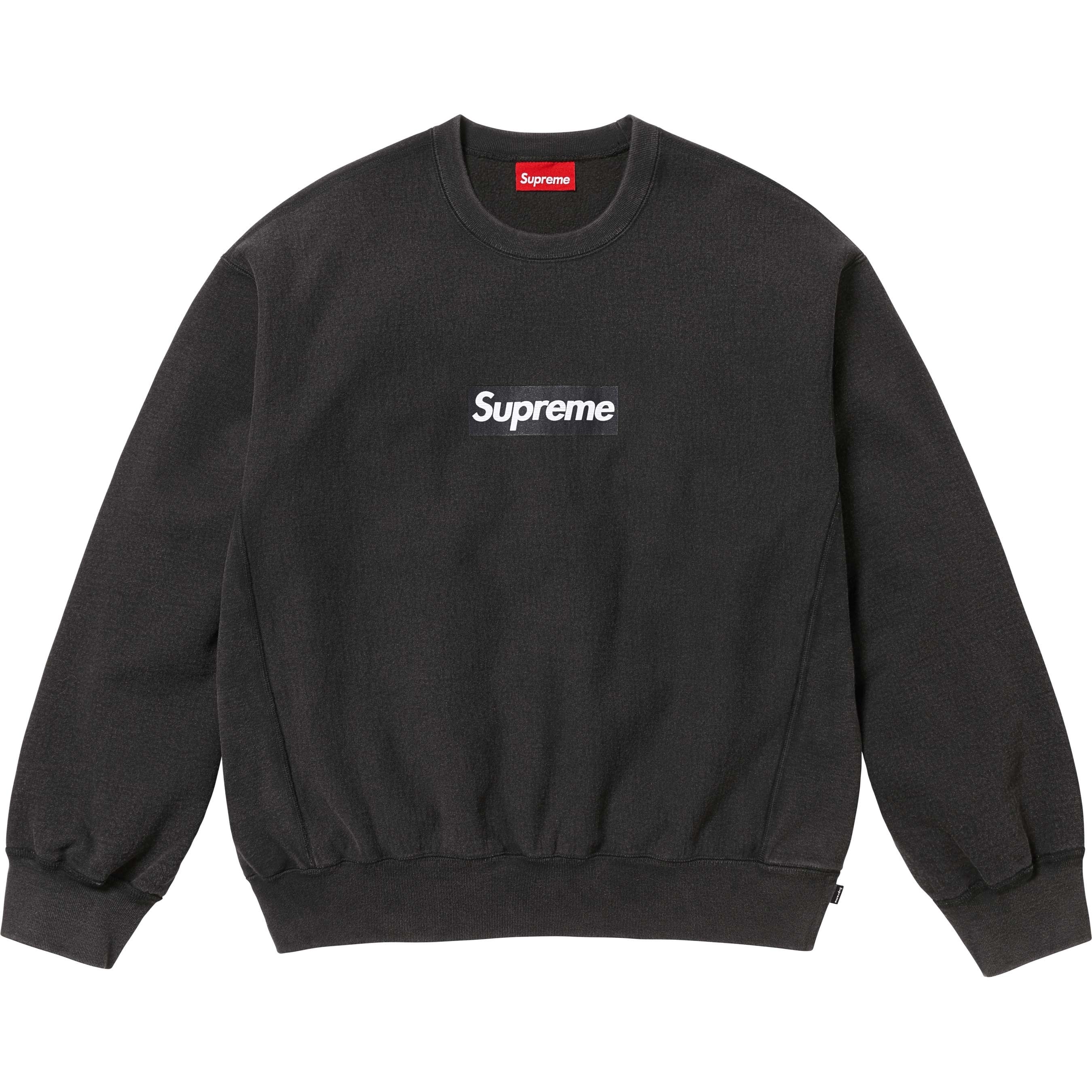 Washed Box Logo Crewneck view 3